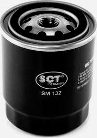 SCT-MANNOL SM 132 - Фильтр масляный NISSAN Primera II P11 1.6 16V 96- SM 132 SCT autocars.com.ua