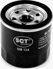 SCT-MANNOL SM 134 - Масляный фильтр Nissan X-TRAIL 01--08--15--TIIDA 07--SENTRA-QASHQAI-JUKE-NOTE-MAZDA 3 03--13- autodnr.net
