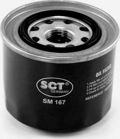 SCT-MANNOL SM 167 - Масляный фильтр autodnr.net