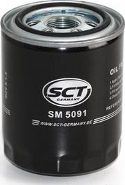 SCT-MANNOL SM 5091 - Фильтр масляный HYUNDAI H100 2.5 TD 04-06 SM 5091 SCT autocars.com.ua