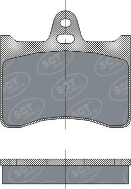 SCT-MANNOL SP 297 PR - Гальмівні колодки, дискові гальма autocars.com.ua