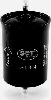 SCT-MANNOL ST 314 - Топливный фильтр autodnr.net