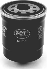 SCT-MANNOL ST 316 - Топливный фильтр avtokuzovplus.com.ua