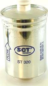 SCT-MANNOL ST 320 - Топливный фильтр autodnr.net