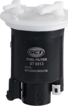 SCT-MANNOL ST 6513 - Паливний фільтр autocars.com.ua