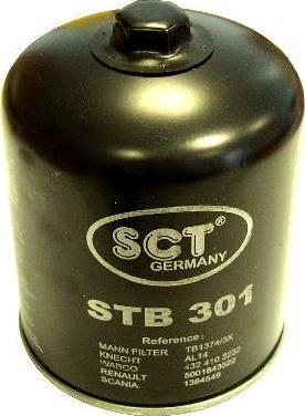SCT-MANNOL STB 301 - Патрон осушувача повітря, пневматична система autocars.com.ua