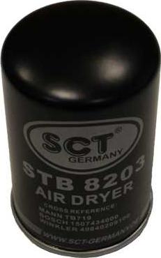 SCT-MANNOL STB 8203 - Патрон осушителя воздуха, пневматическая система autodnr.net