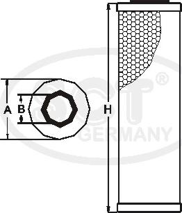 SCT-MANNOL SW 3838 - Фільтр додаткового повітря autocars.com.ua