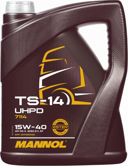 SCT-MANNOL TS-14 UHPD 15W-40 - Моторне масло autocars.com.ua