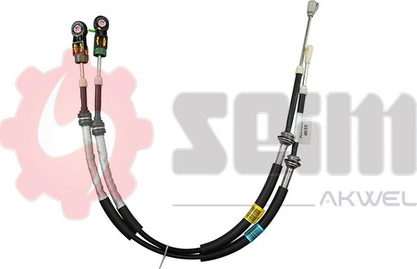 Seim 555725 - Трос, ступінчаста коробка передач autocars.com.ua