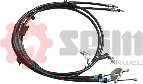 Seim 556223 - Трос, гальмівна система autocars.com.ua