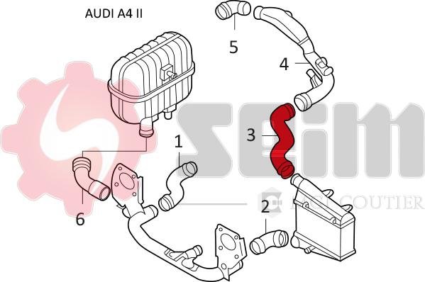 Seim 981069 - Трубка нагнітається повітря autocars.com.ua