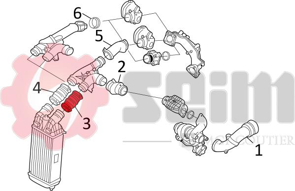 Seim 981131 - Трубка, нагнетание воздуха avtokuzovplus.com.ua