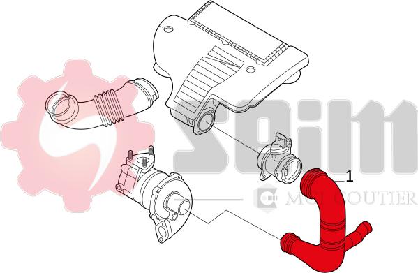 Seim 981170 - Трубка нагнітається повітря autocars.com.ua