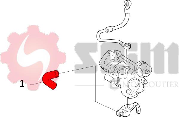 Seim 981326 - Трубка нагнітається повітря autocars.com.ua