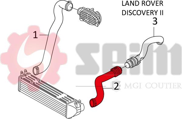 Seim 981337 - Трубка нагнітається повітря autocars.com.ua