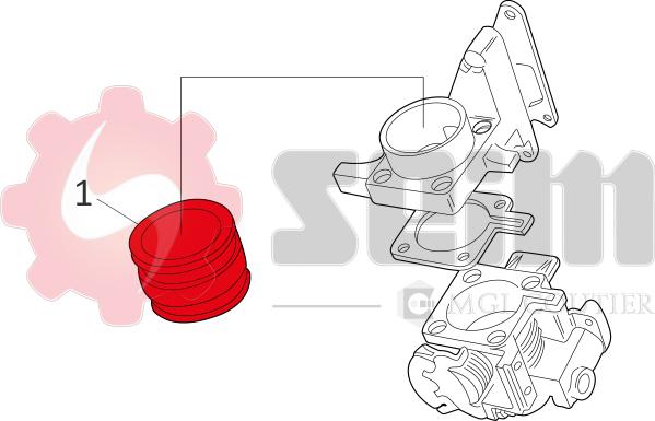 Seim 981461 - Трубка нагнітається повітря autocars.com.ua