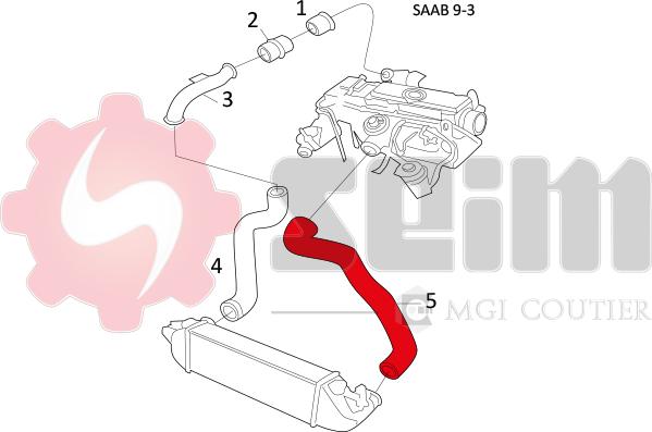 Seim 981582 - Трубка нагнітається повітря autocars.com.ua