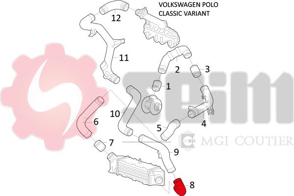 Seim 981597 - Трубка нагнітається повітря autocars.com.ua