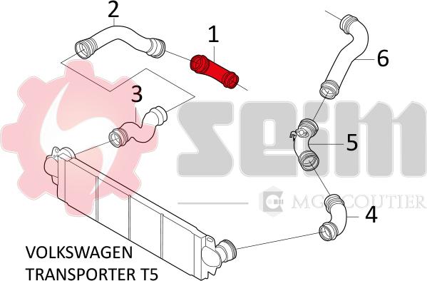 Seim 981634 - Трубка нагнітається повітря autocars.com.ua