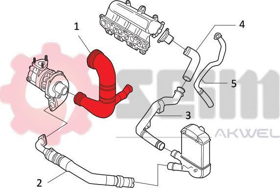 Seim 981776 - Трубка нагнітається повітря autocars.com.ua