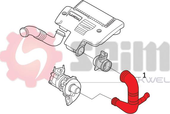 Seim 981776 - Трубка нагнітається повітря autocars.com.ua