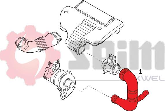 Seim 981776 - Трубка нагнітається повітря autocars.com.ua