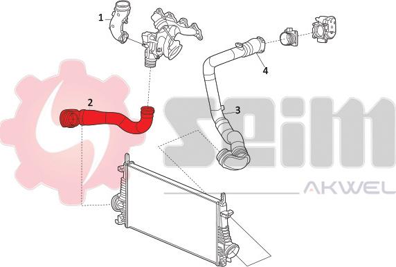 Seim 981888 - Трубка нагнітається повітря autocars.com.ua