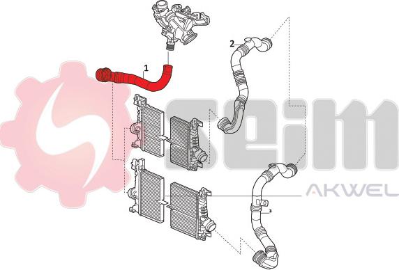 Seim 981895 - Трубка нагнітається повітря autocars.com.ua