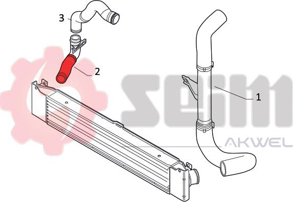 Seim 981902 - Трубка нагнітається повітря autocars.com.ua