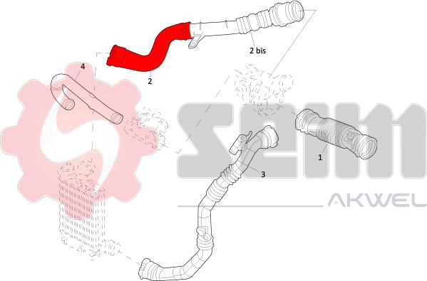 Seim 981907 - Трубка нагнітається повітря autocars.com.ua