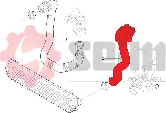 Seim 981911 - Трубка, нагнетание воздуха avtokuzovplus.com.ua