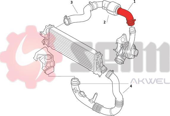 Seim 981920 - Трубка нагнітається повітря autocars.com.ua