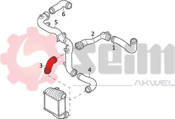 Seim 981947 - Трубка, нагнетание воздуха avtokuzovplus.com.ua