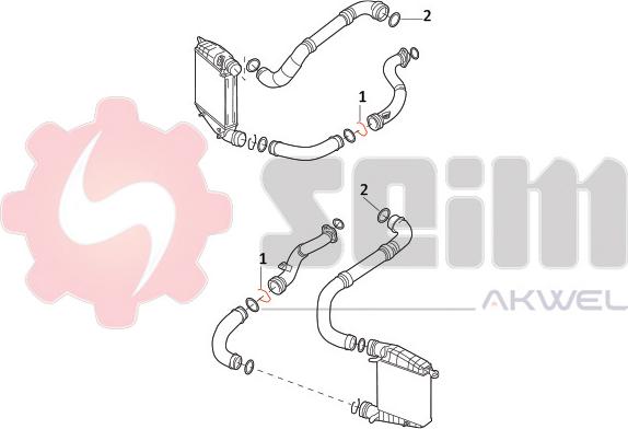 Seim 981958 - Трубка нагнітається повітря autocars.com.ua