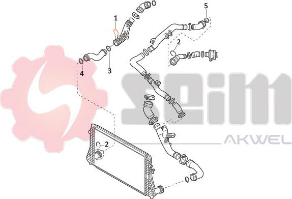 Seim 981960 - Трубка нагнітається повітря autocars.com.ua