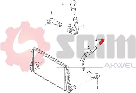 Seim 981963 - Трубка, нагнетание воздуха avtokuzovplus.com.ua