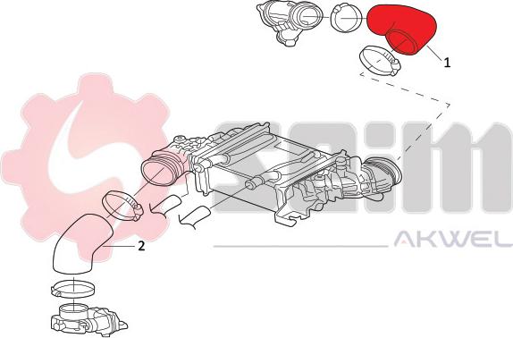 Seim 981990 - Трубка нагнітається повітря autocars.com.ua