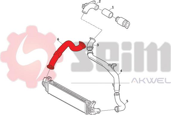 Seim 981995 - Трубка нагнітається повітря autocars.com.ua