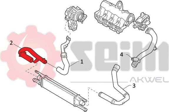 Seim 982021 - Трубка нагнітається повітря autocars.com.ua