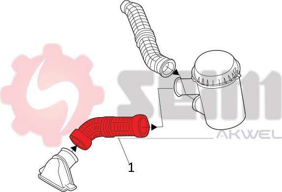 Seim 982074 - Трубка нагнітається повітря autocars.com.ua