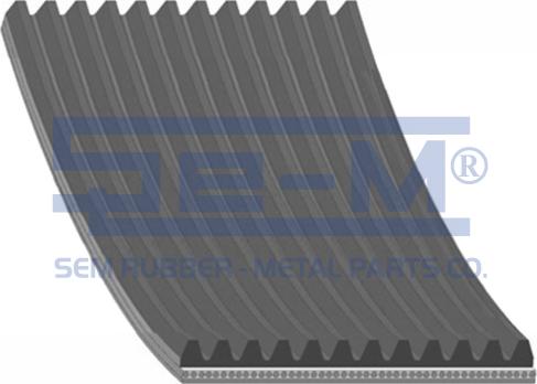 Sem Lastik 10412 - Поликлиновой ремень avtokuzovplus.com.ua