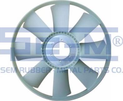 Sem Lastik 12147 - Крильчатка вентилятора, охолодження двигуна autocars.com.ua