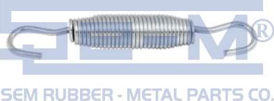 Sem Lastik 13201 - Пружина, гальмівна колодка autocars.com.ua