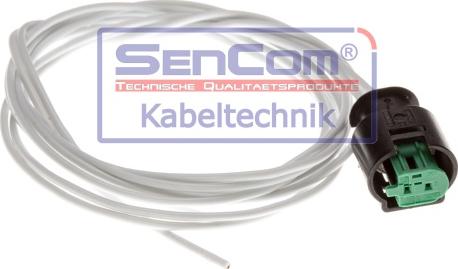 SenCom 10007 - Ремонтний комплект кабелю, датчик частоти обертання колеса autocars.com.ua