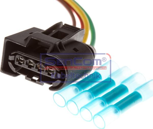 SenCom 10012 - Ремонтний комплект кабелю, клапан повернення ОГ autocars.com.ua