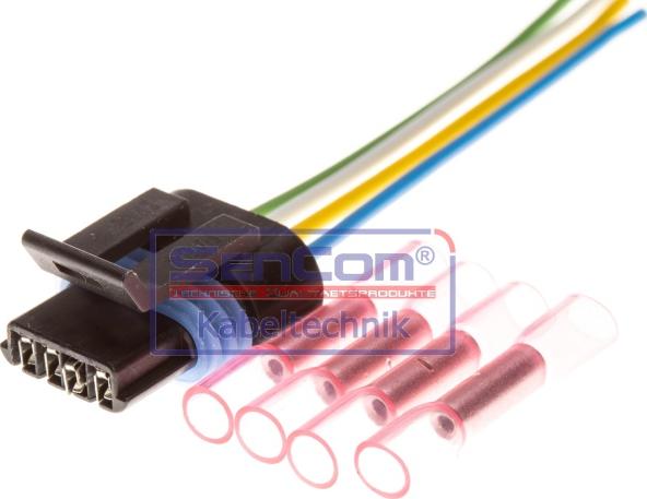 SenCom 10135 - Ремкомплект кабелю, датчик (тиск в всмоктувальній трубі) autocars.com.ua