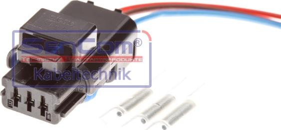 SenCom 10180 - Ремонтний комплект кабелю, датчик тиску вихлопних газів autocars.com.ua