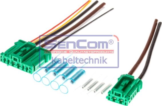 SenCom 501010 - Ремкомплект кабелю, тепловентилятор салону (сіст.подогр.дв.) autocars.com.ua