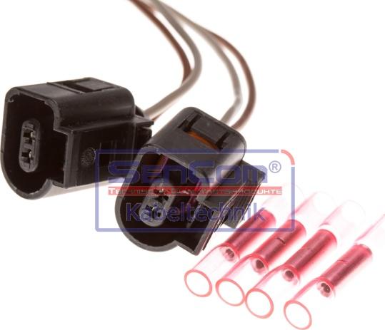 SenCom 503045 - Ремонтний комплект кабелю, ліхтар освітлення номерного знака autocars.com.ua